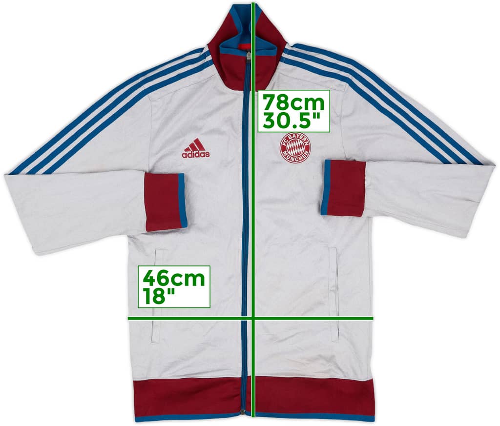 2014-15 Bayern Munich adidas Track Jacket - 7/10 - (M)