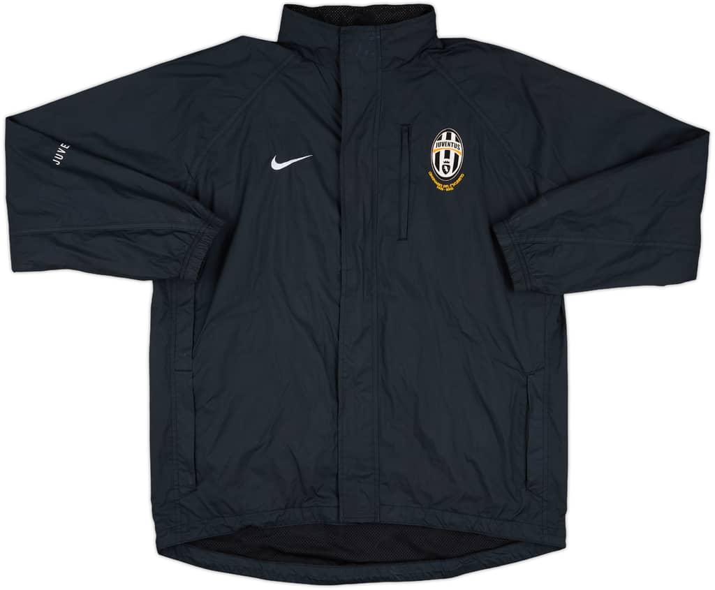 2005-06 Juventus Nike Hooded Rain Jacket - 8/10 - (M)