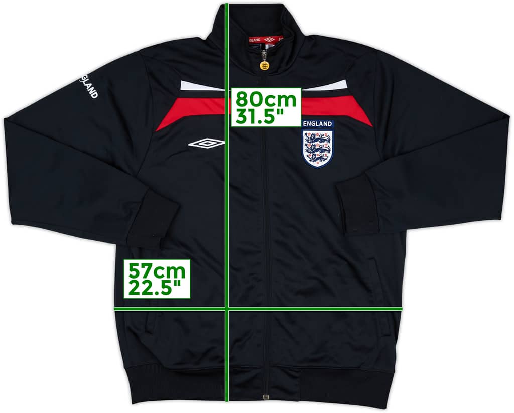 2008-10 England Umbro Track Jacket - 10/10 - (L)