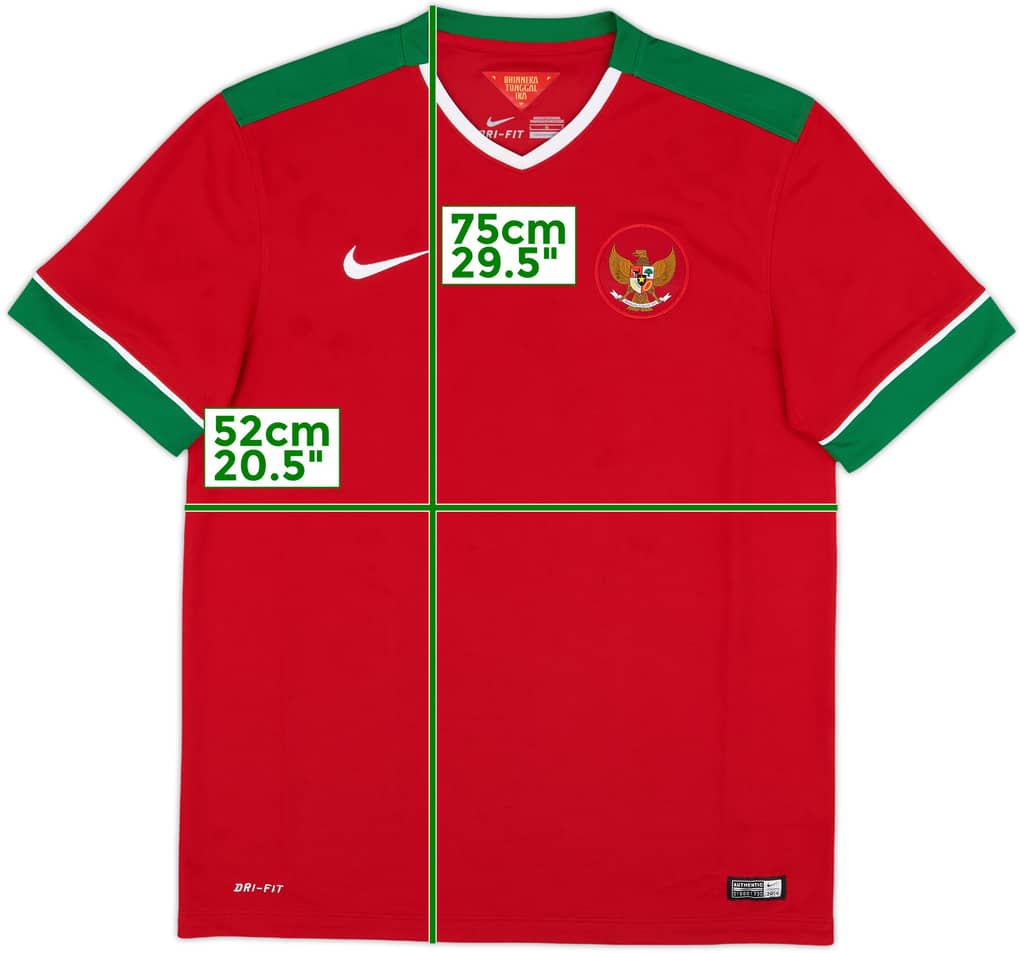 2014-16 Indonesia Home Shirt - 8/10 - (L)