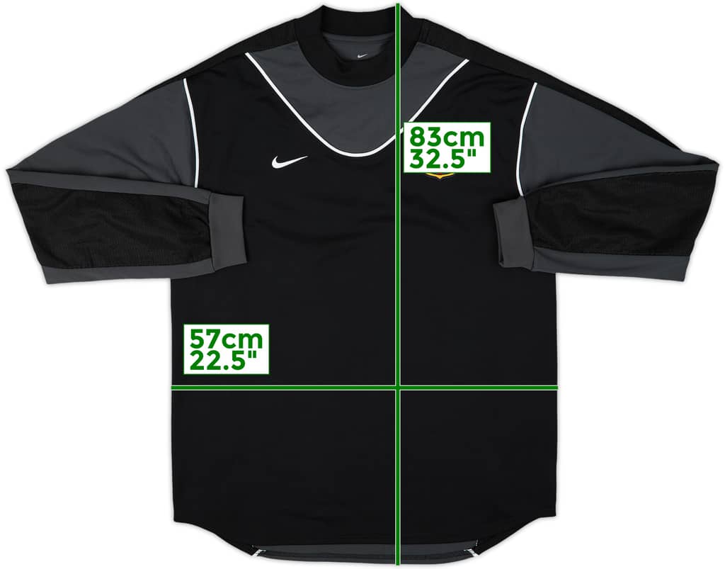 2003-04 Barcelona GK Shirt - 10/10 - (L)