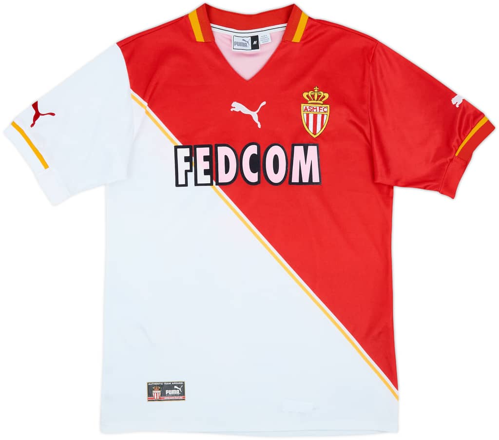 2001-02 Monaco Home Shirt - 7/10 - (M)