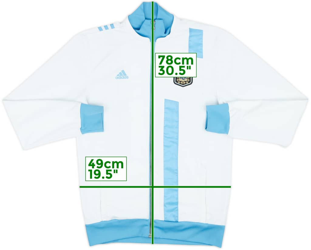 2012-13 Argentina adidas Track Jacket - 9/10 - (S)