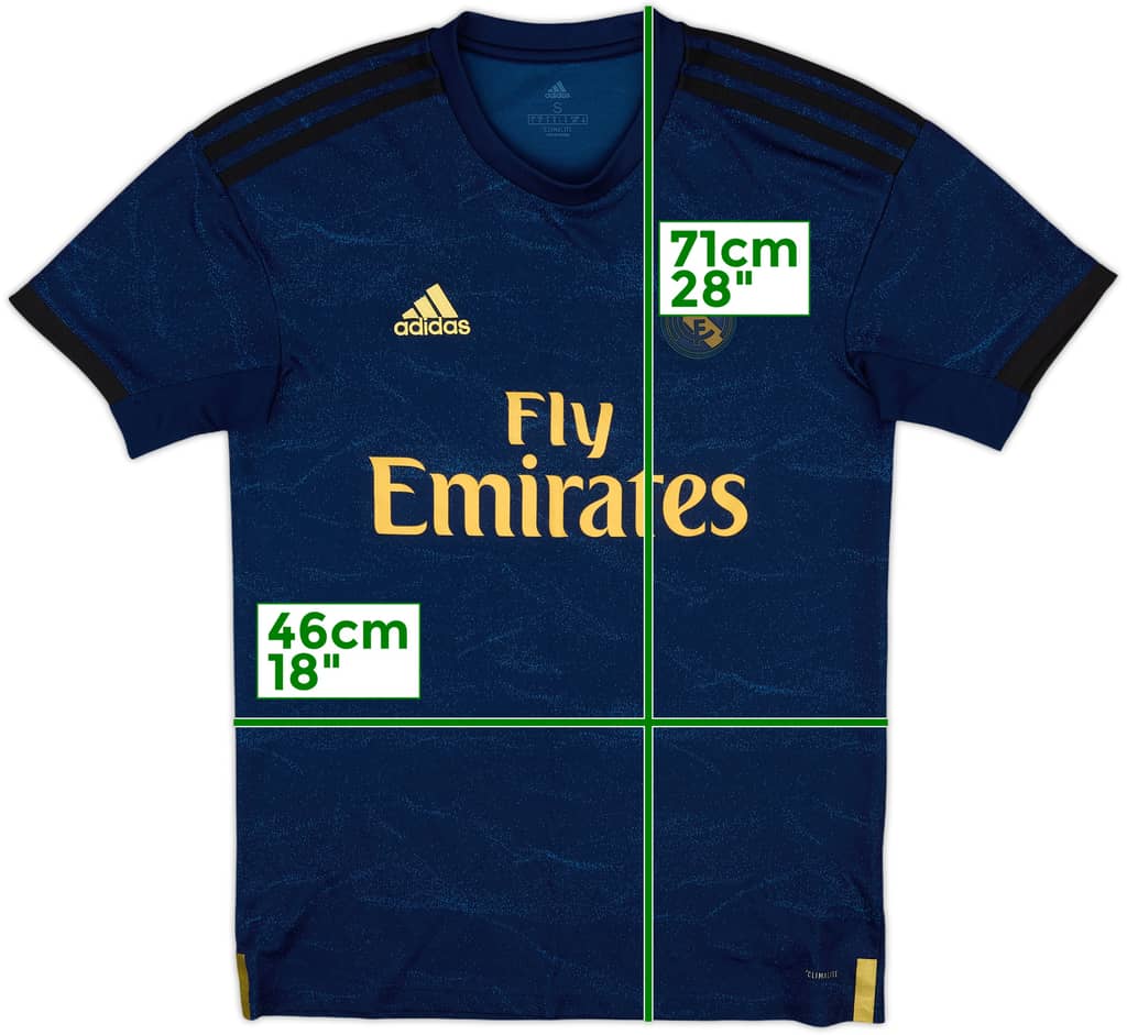 2019-20 Real Madrid Away Shirt - 5/10 - (S)