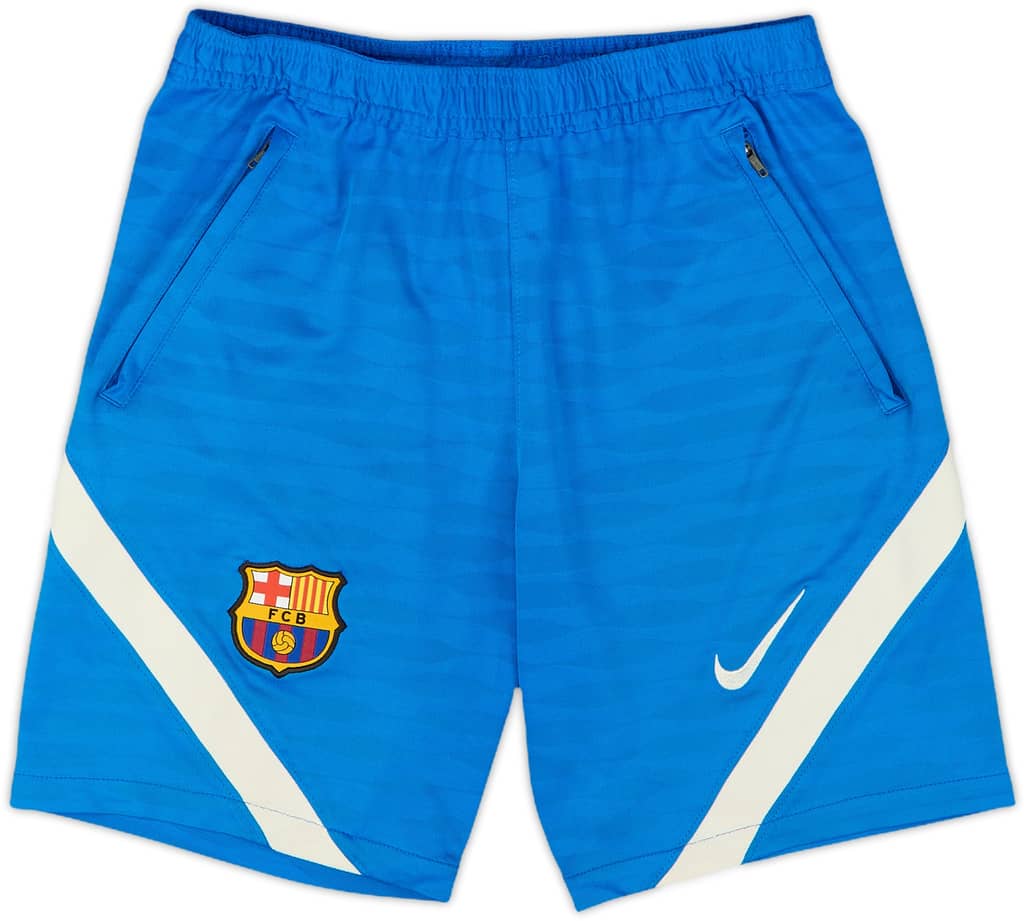 2021-22 Barcelona Nike Training Shorts - 6/10 - (L.Boys)