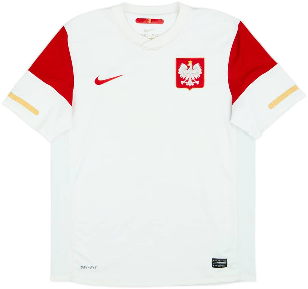 2010-12 Poland Home Shirt - 8/10 - (M)