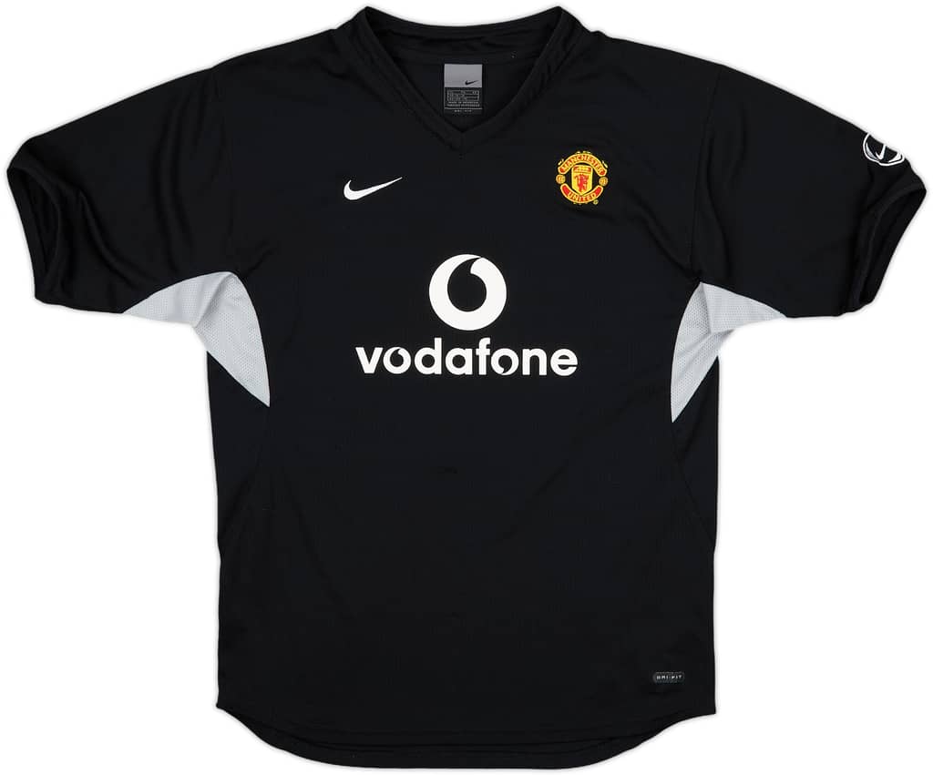 2003-04 Manchester United Nike Training Shirt - 6/10 - (Women's XL)