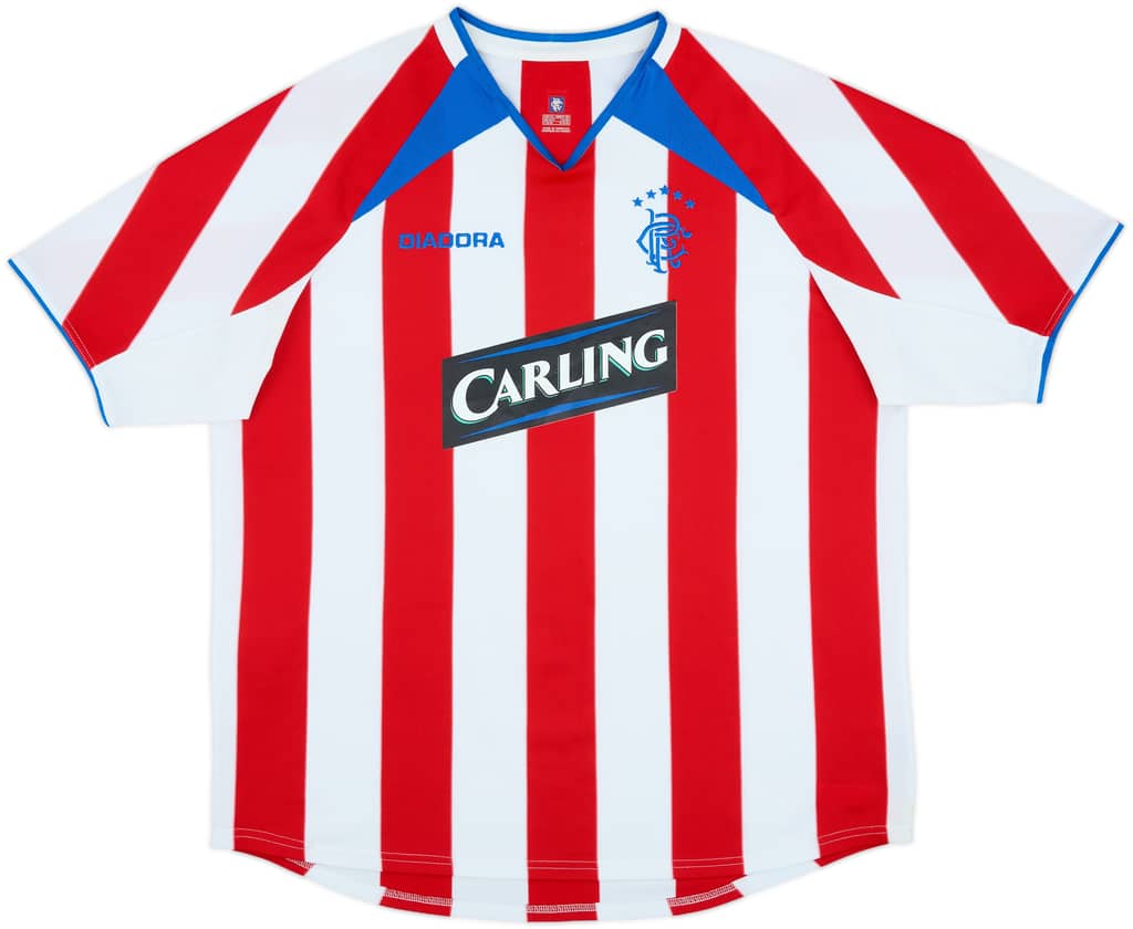 2003-04 Rangers Away Shirt - 8/10 - (XL)