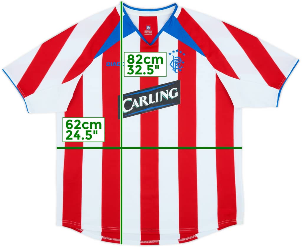 2003-04 Rangers Away Shirt - 8/10 - (XL)