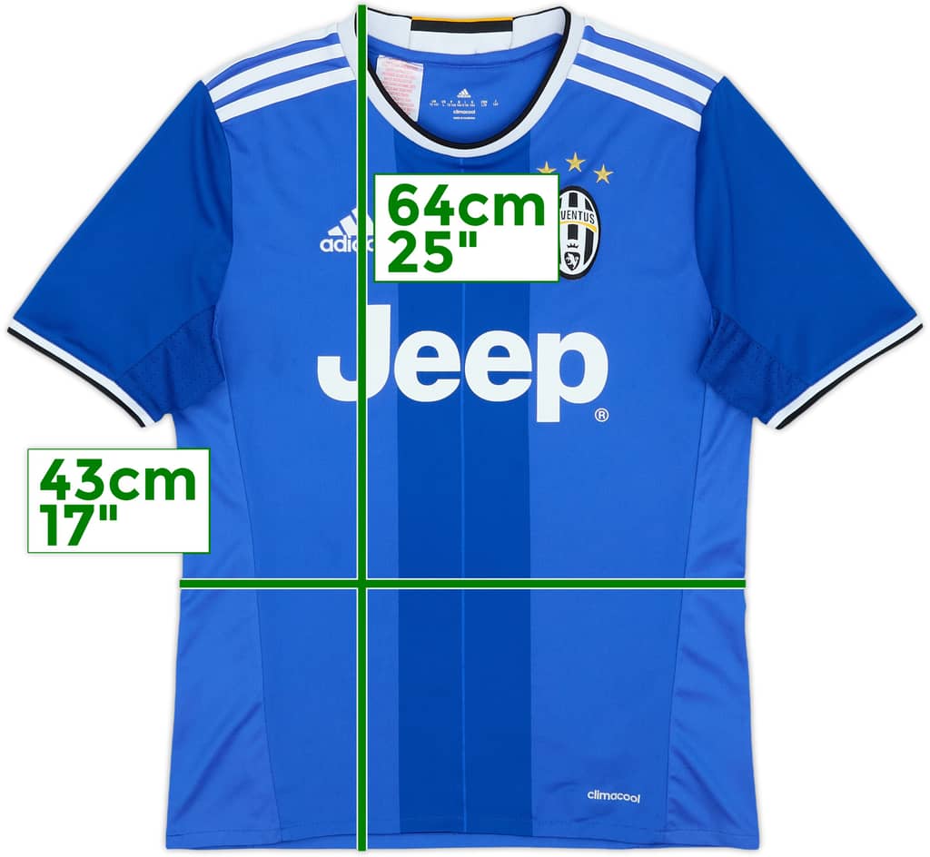 2016-17 Juventus Away Shirt - 8/10 - (L.Boys)