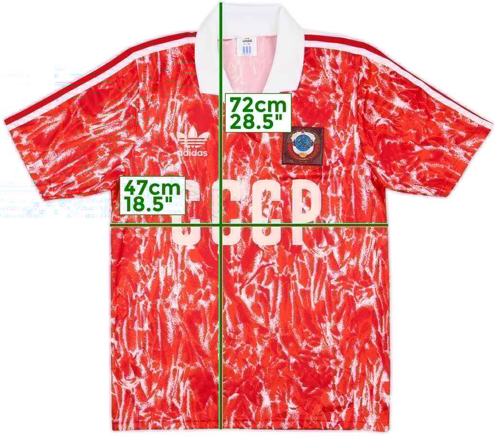 1989-91 Soviet Union Home Shirt - 8/10 - (S)