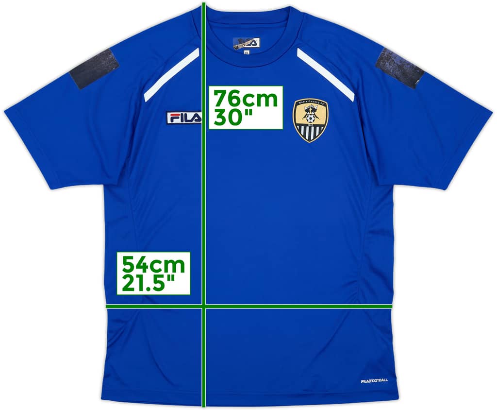 2011-12 Notts County Fila Training Shirt - 5/10 - (XL)