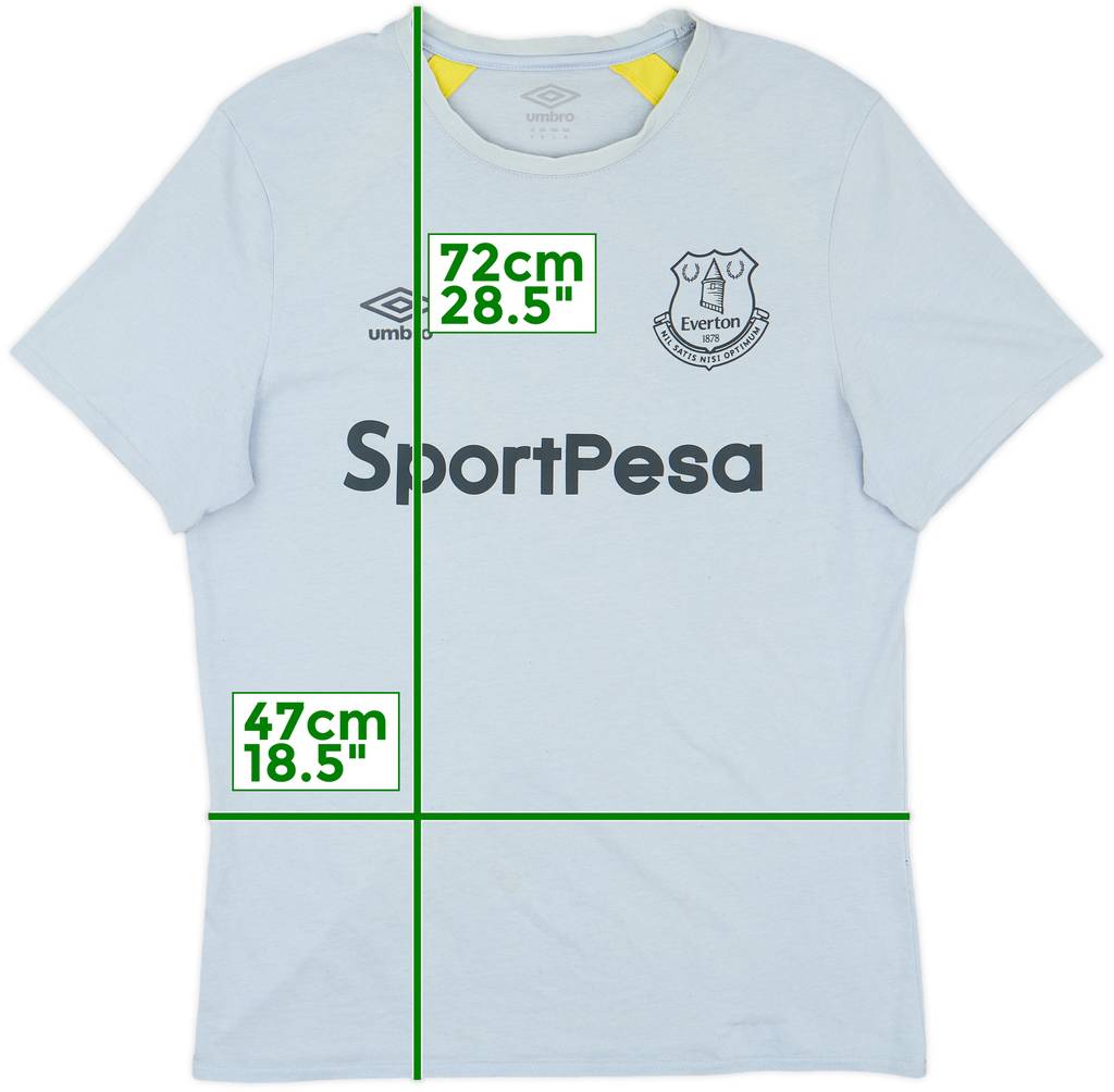 2018-19 Everton Umbro Cotton Tee - 5/10 - (M)
