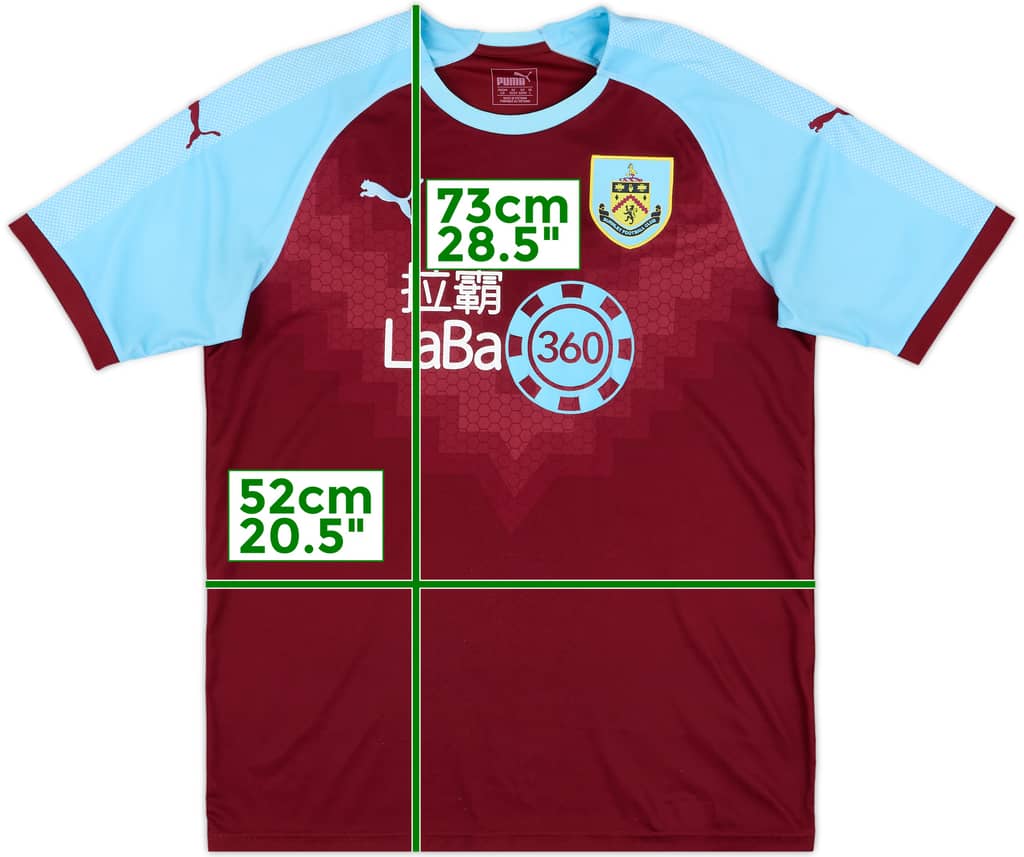 2018-19 Burnley Home Shirt - 6/10 - (L)