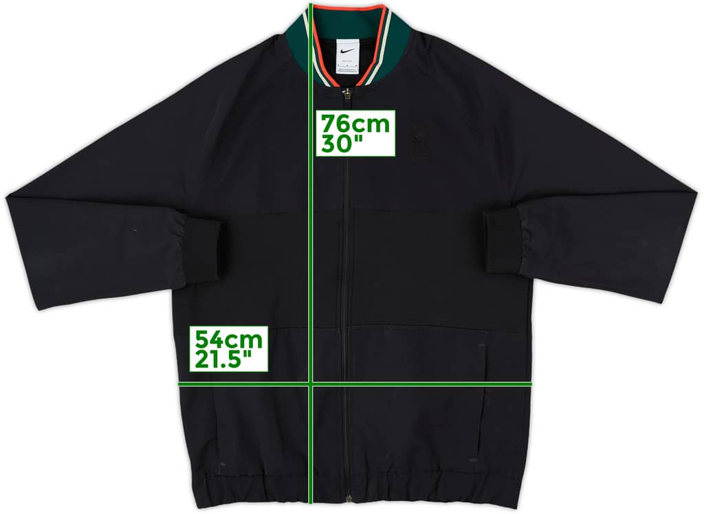 2021-22 Liverpool Nike Track Jacket - 8/10 - (M)