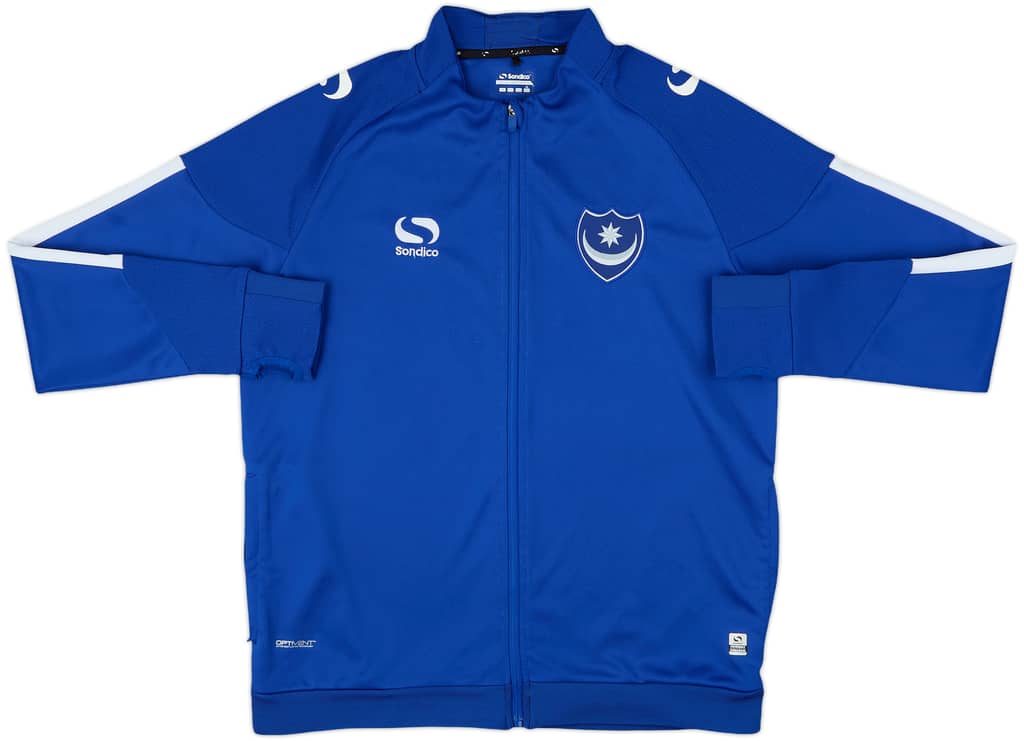 2016-18 Portsmouth Sondico Track Jacket - 8/10 - (L)
