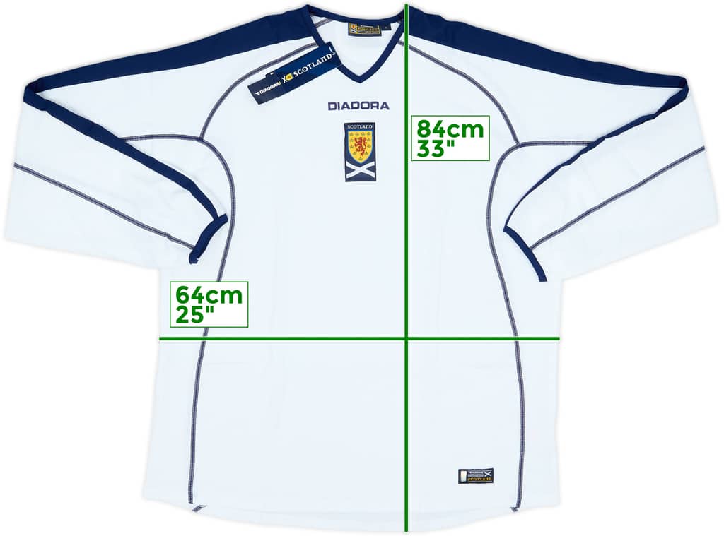 2003-05 Scotland Away L/S Shirt (XL)