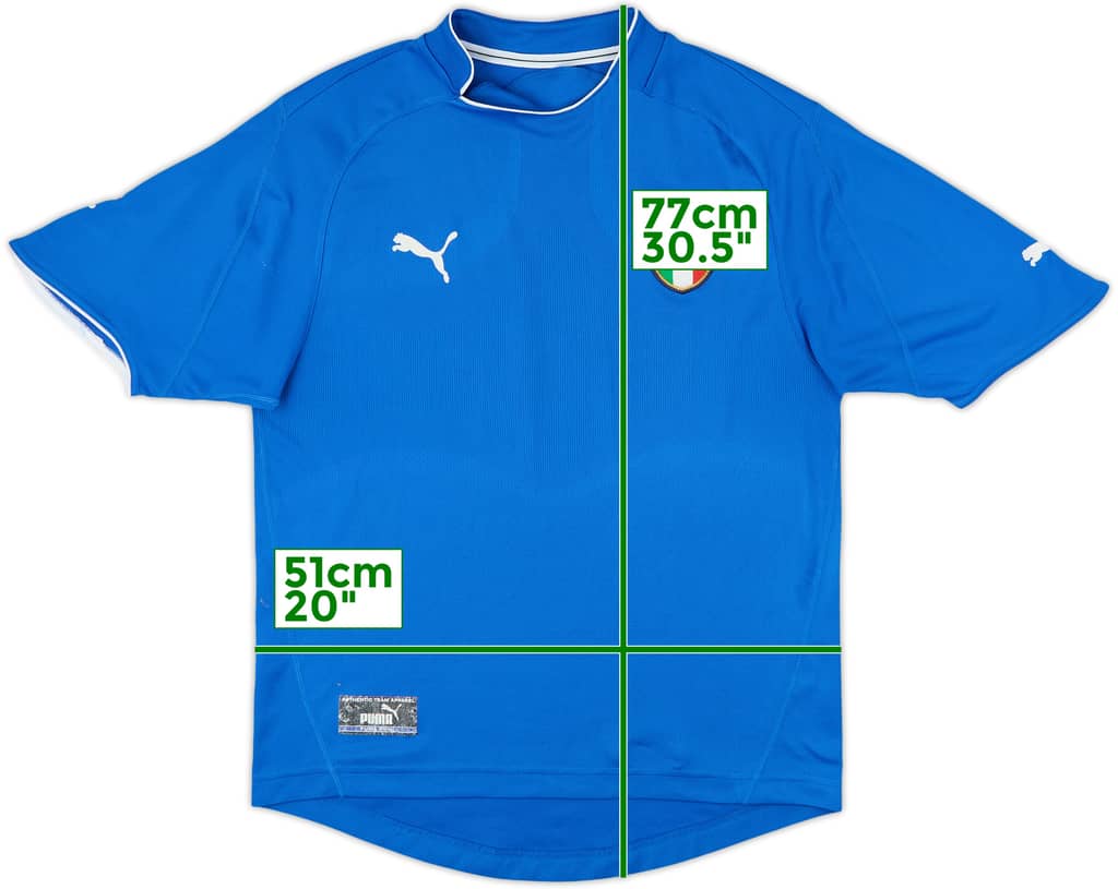 2003-04 Italy Home Shirt - 8/10 - (M)