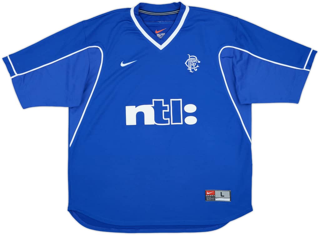 1999-01 Rangers Home Shirt - 9/10 - (L)