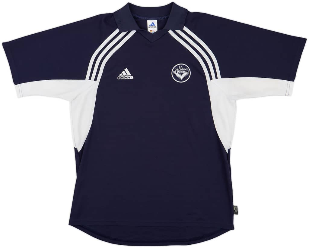 2000-01 Bordeaux adidas Polo Shirt - 8/10 - (M)