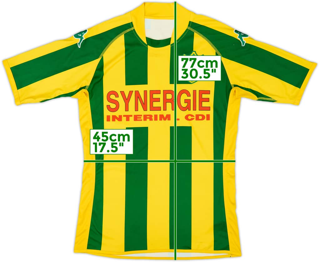 2009-10 Nantes Home Shirt - 5/10 - (M)