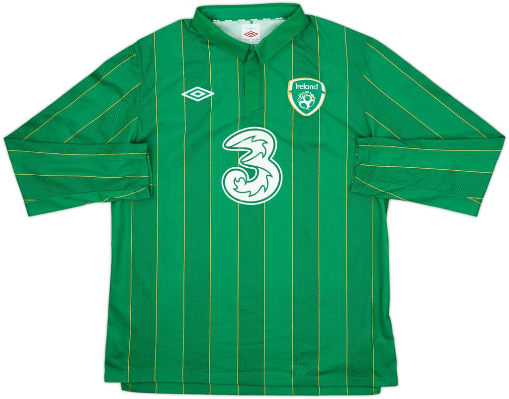 2011-12 Ireland Home L/S Shirt - 6/10 - (L)