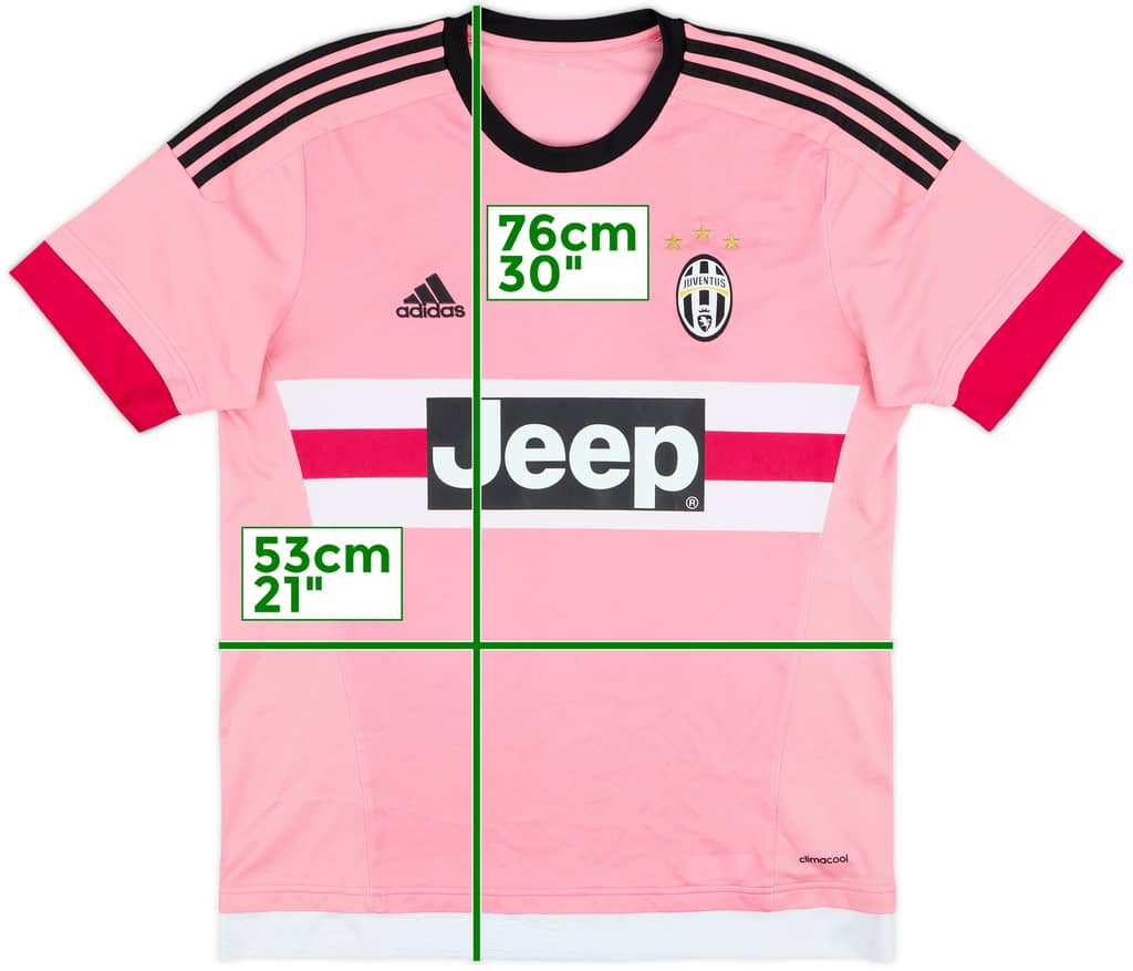 2015-16 Juventus Away Shirt - 8/10 - (L)