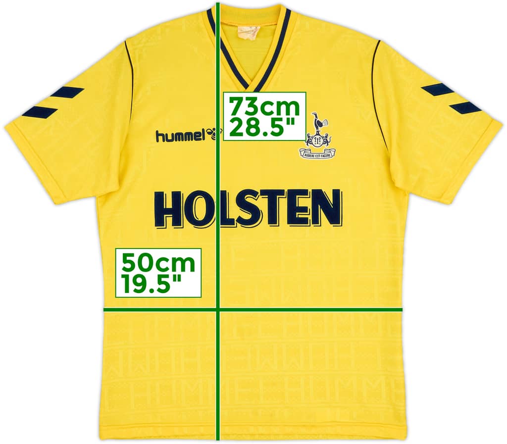 1988-91 Tottenham Away Shirt - 8/10 - (M)