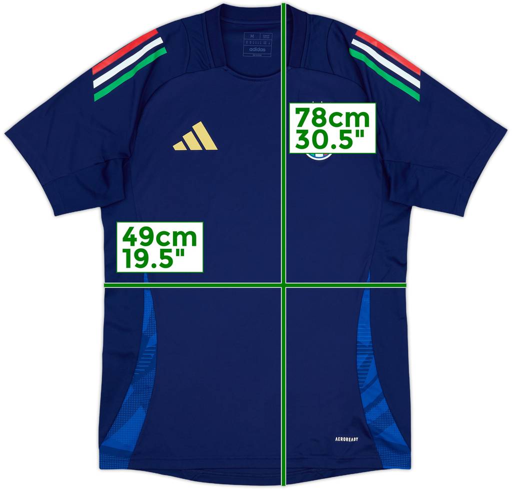 2023-24 Italy adidas Training Shirt - 10/10 - (M)