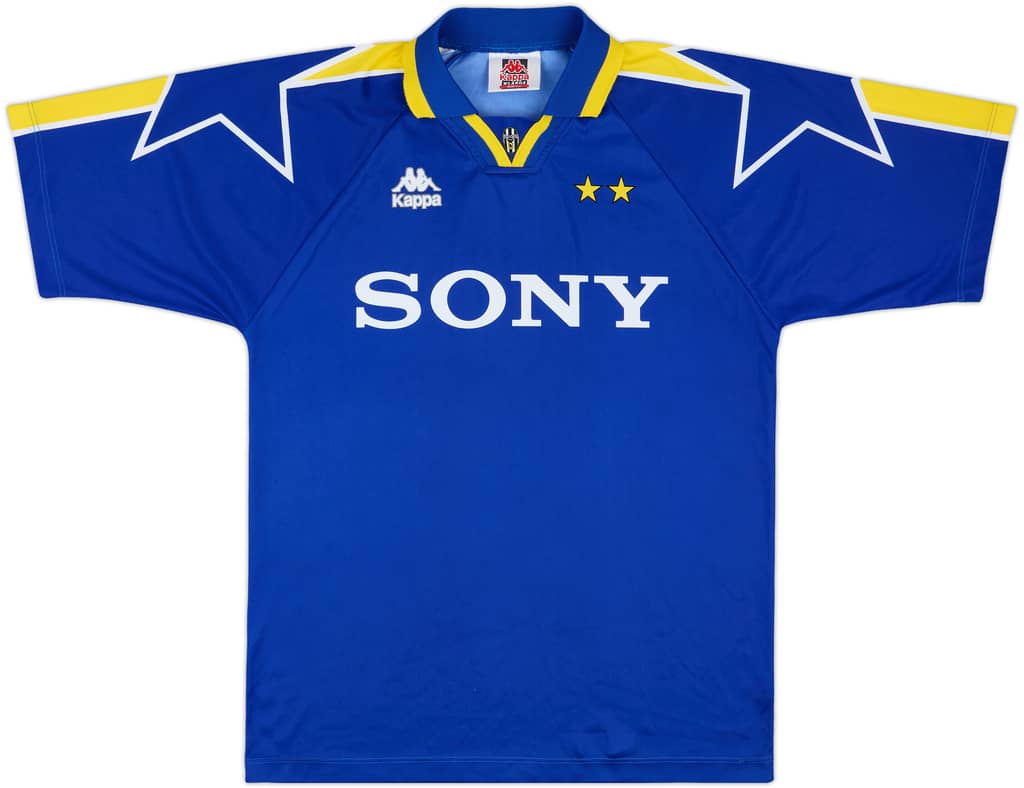 1995-96 Juventus Basic Away Shirt - 9/10 - (XL)