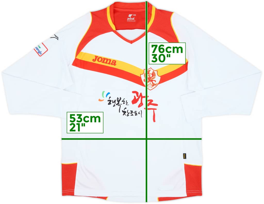 2013 Gwangju Sangmu Away L/S Shirt - 9/10 - (L)