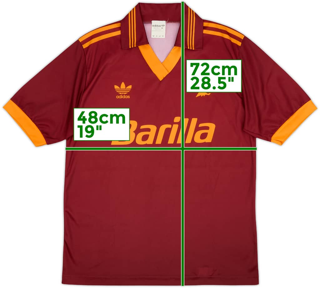 1992-94 Roma Home Shirt - 10/10 - (M)