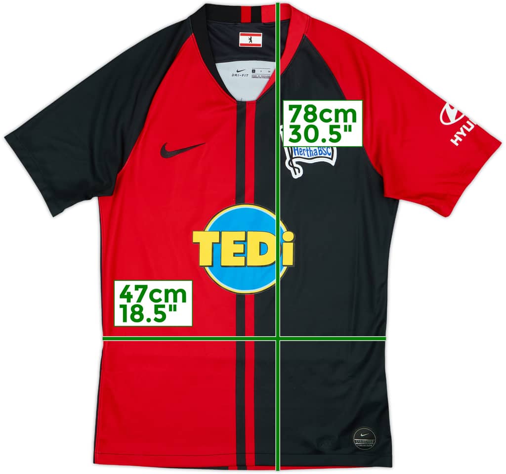 2019-20 Hertha Berlin Away Shirt - 8/10 - (S)