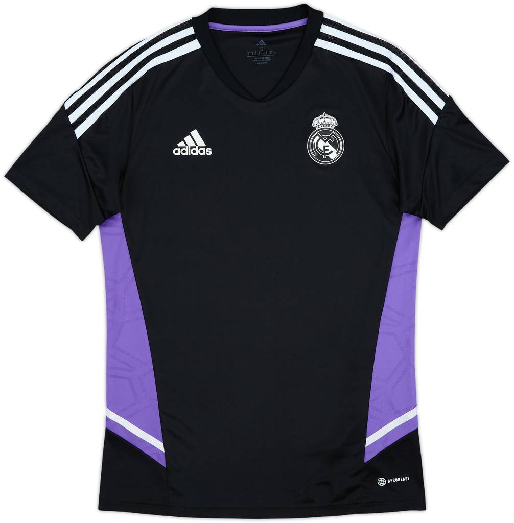 2022-23 Real Madrid adidas Training Shirt - 10/10 - (S)