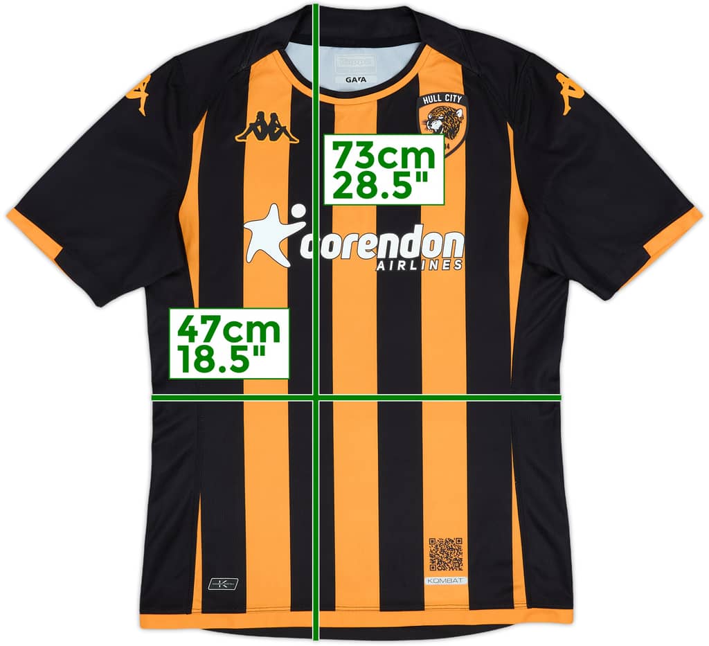 2023-24 Hull City Home Shirt - 10/10 - (M)