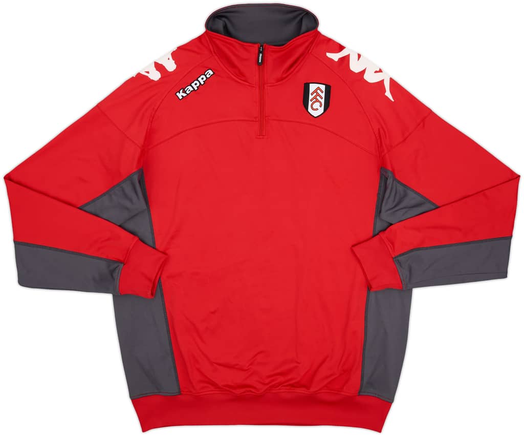 2010-11 Fulham Kappa 1/4 Zip Drill Top - 7/10 - (3XL)