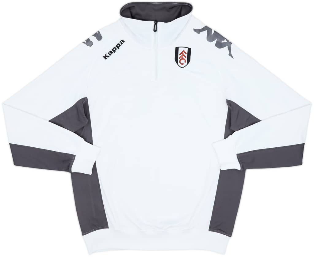 2010-11 Fulham Kappa 1/4 Zip Drill Top - 7/10 - (XXL)