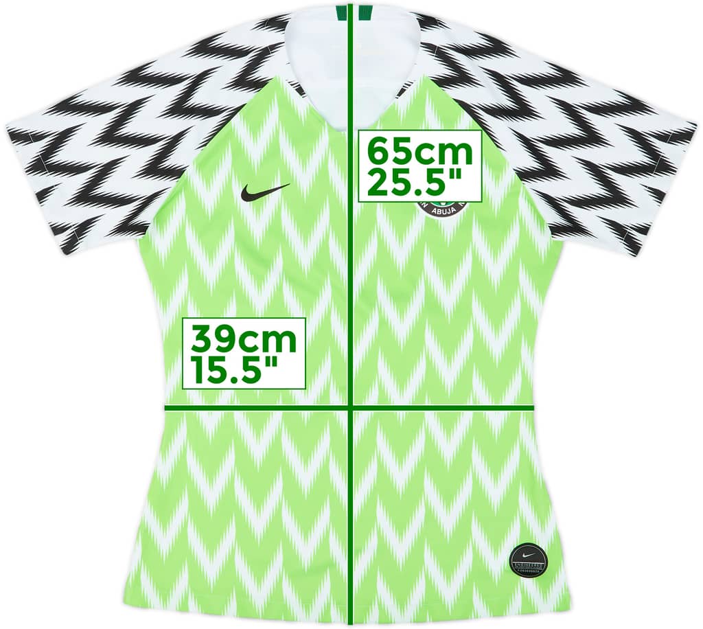 2018-19 Nigeria Home Shirt - 10/10 - (Women's S)