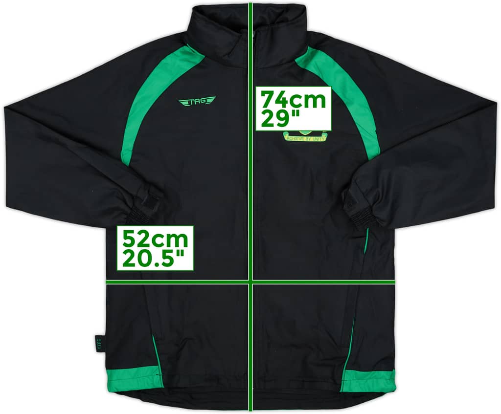 2018-19 Yeovil Tag Hooded Rain Jacket - 10/10 - (XL.Boys)