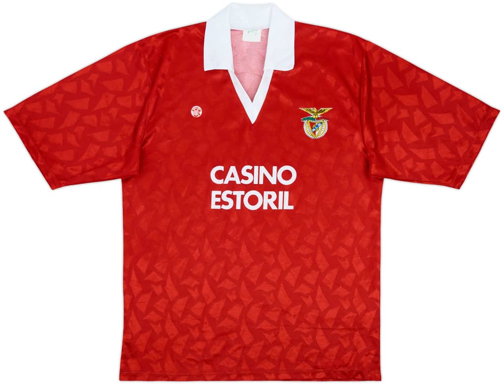1993-94 Benfica Tif Home Shirt - 9/10 - (L)