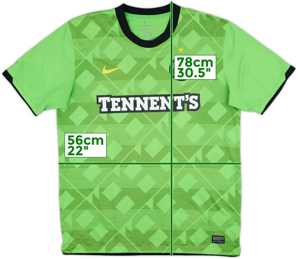 2010-11 Celtic Away Shirt - 8/10 - (L)