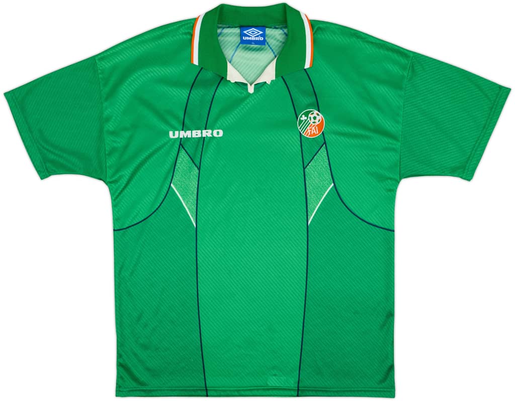 1994-95 Ireland Player Issue Home Shirt - 9/10 - (XL)