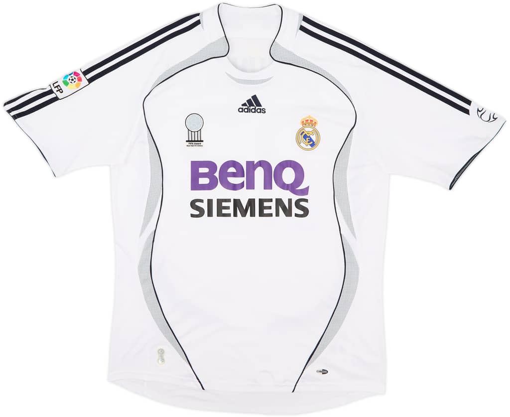 2006-07 Real Madrid Home Shirt Beckham #23