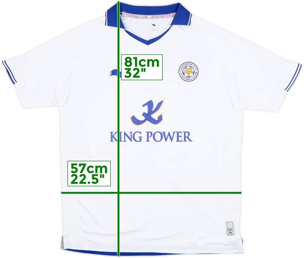 2011-12 Leicester Away Shirt - 9/10 - (XL)