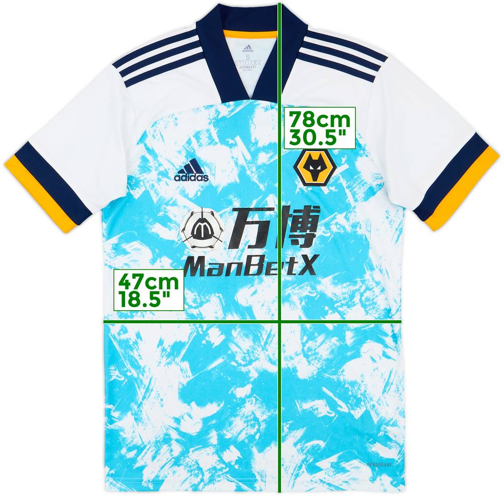 2020-21 Wolves Away Shirt - 9/10 - (S)