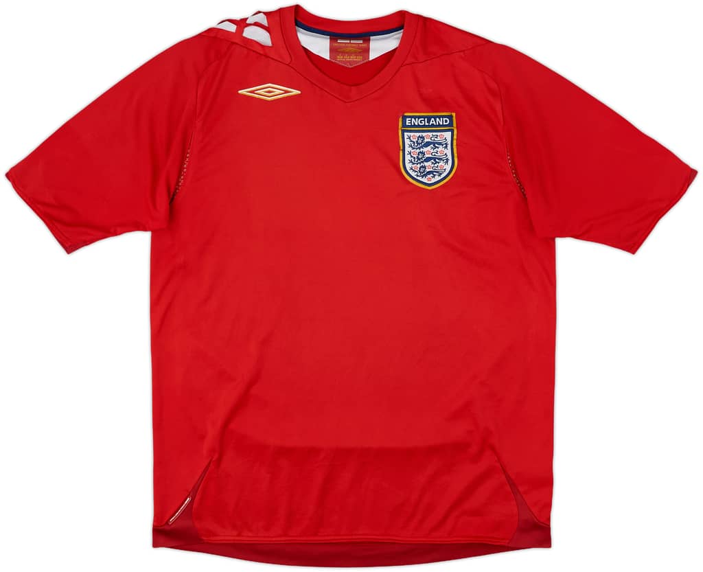 2006-08 England Away Shirt - 4/10 - (M)