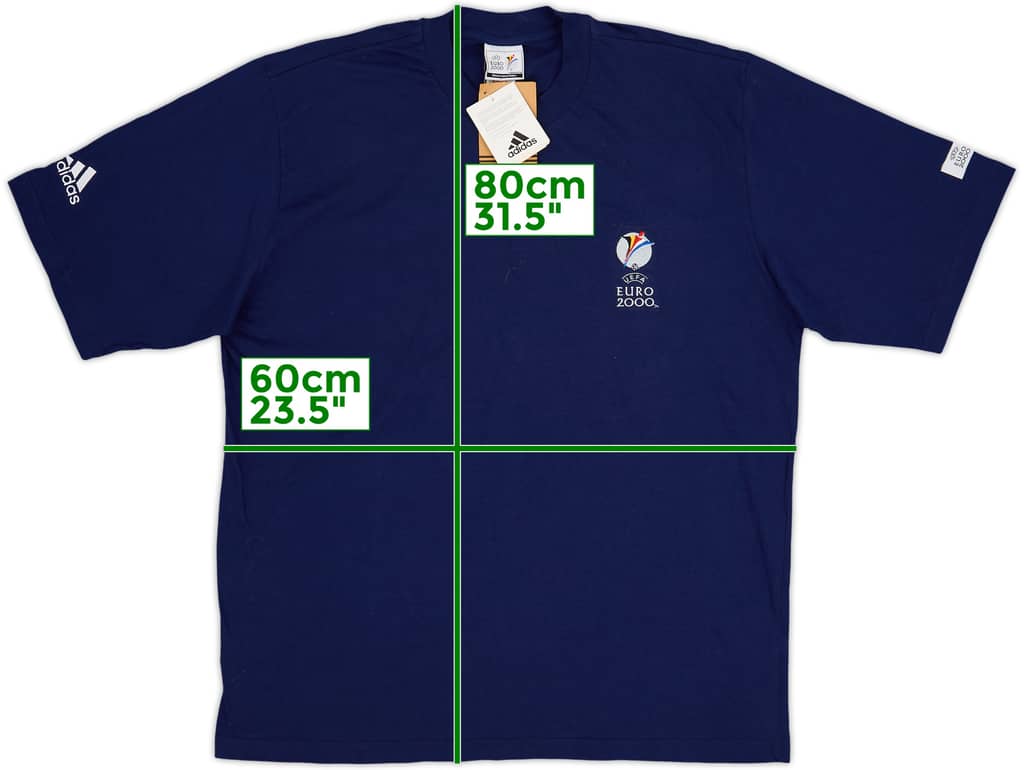 2000 UEFA 'Euro 2000' adidas Cotton Tee (XL)