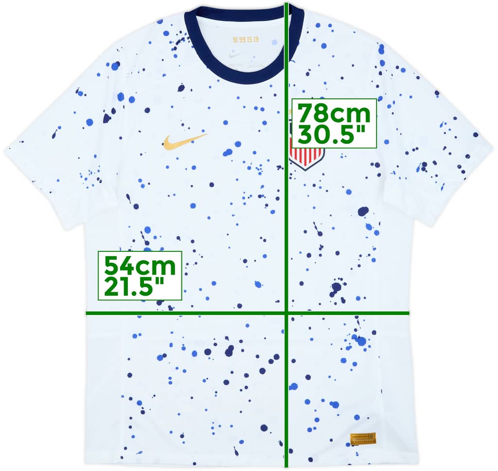 2023-24 USA Women's Home Shirt - 10/10 - (Men's L)