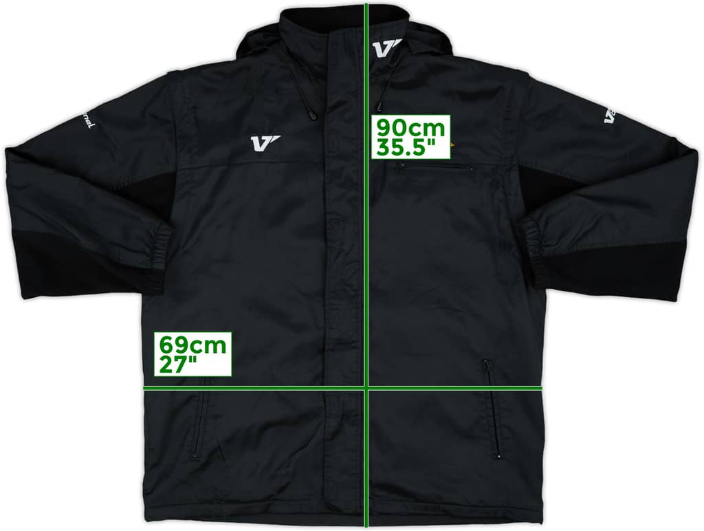 2007-09 Doncaster Rovers Vandanel Padded Bench Coat - 9/10 - (L)