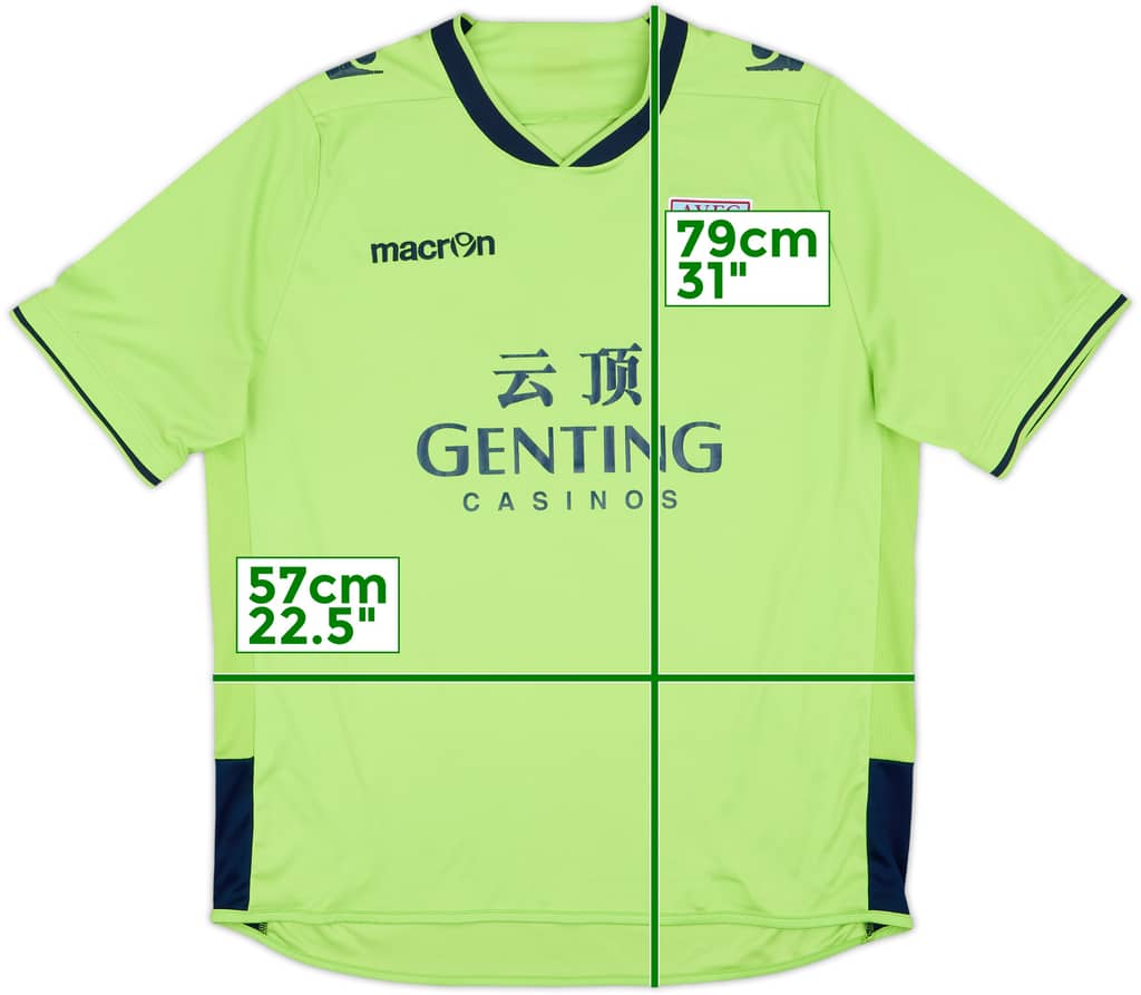 2012-13 Aston Villa Away Shirt - 6/10 - (XL)